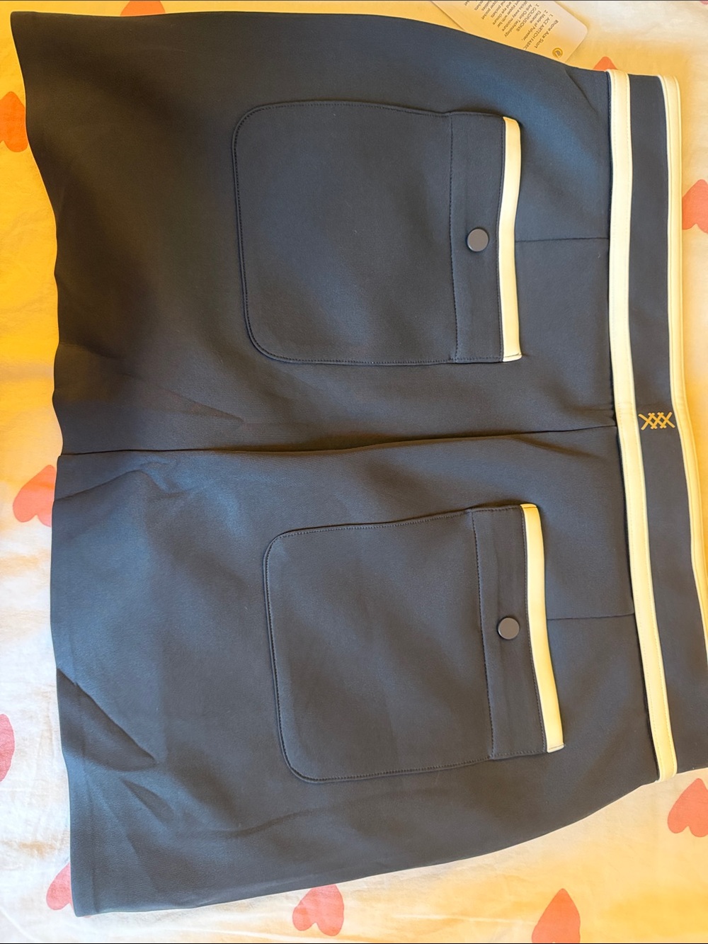 RHONE Navy Skort with White Piping - Picture 3 of 6